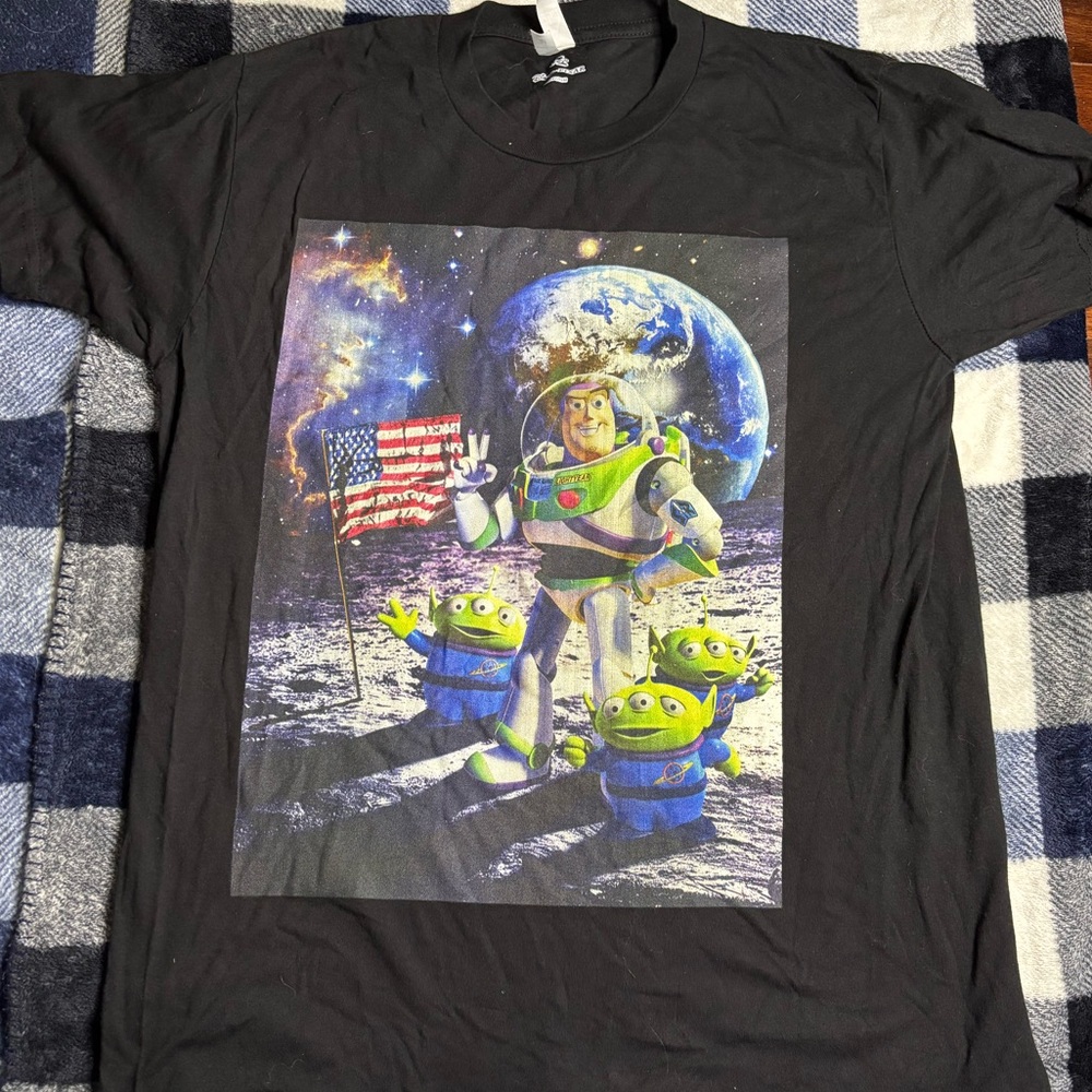 Black Toy Story Graphic T-Shirt
